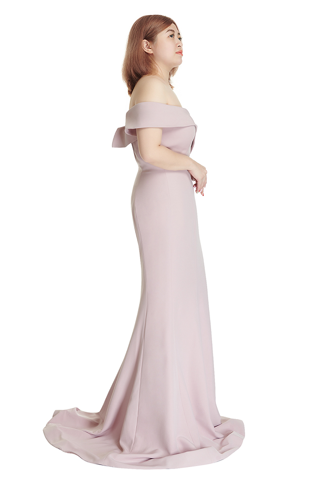 side view of the dress